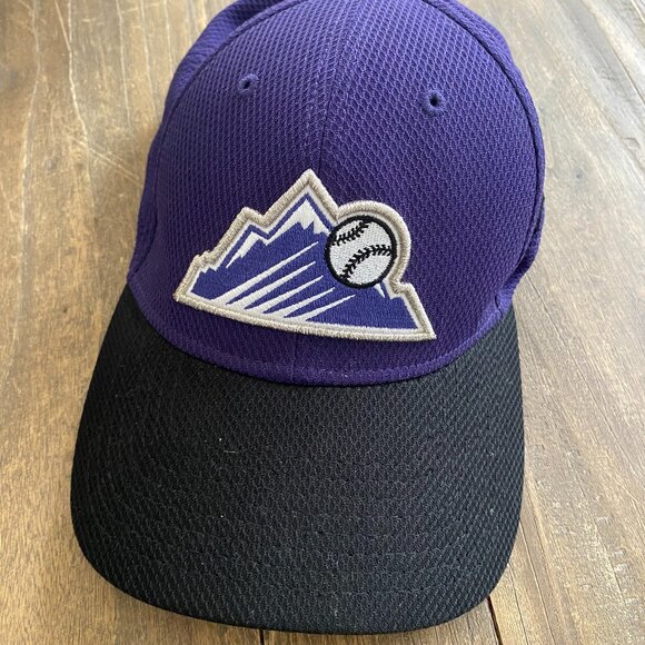 Boys Youth Colorado Rockies Baseball MLB New Era Fitted Cap Hat Small / Medium - Picture 1 of 4